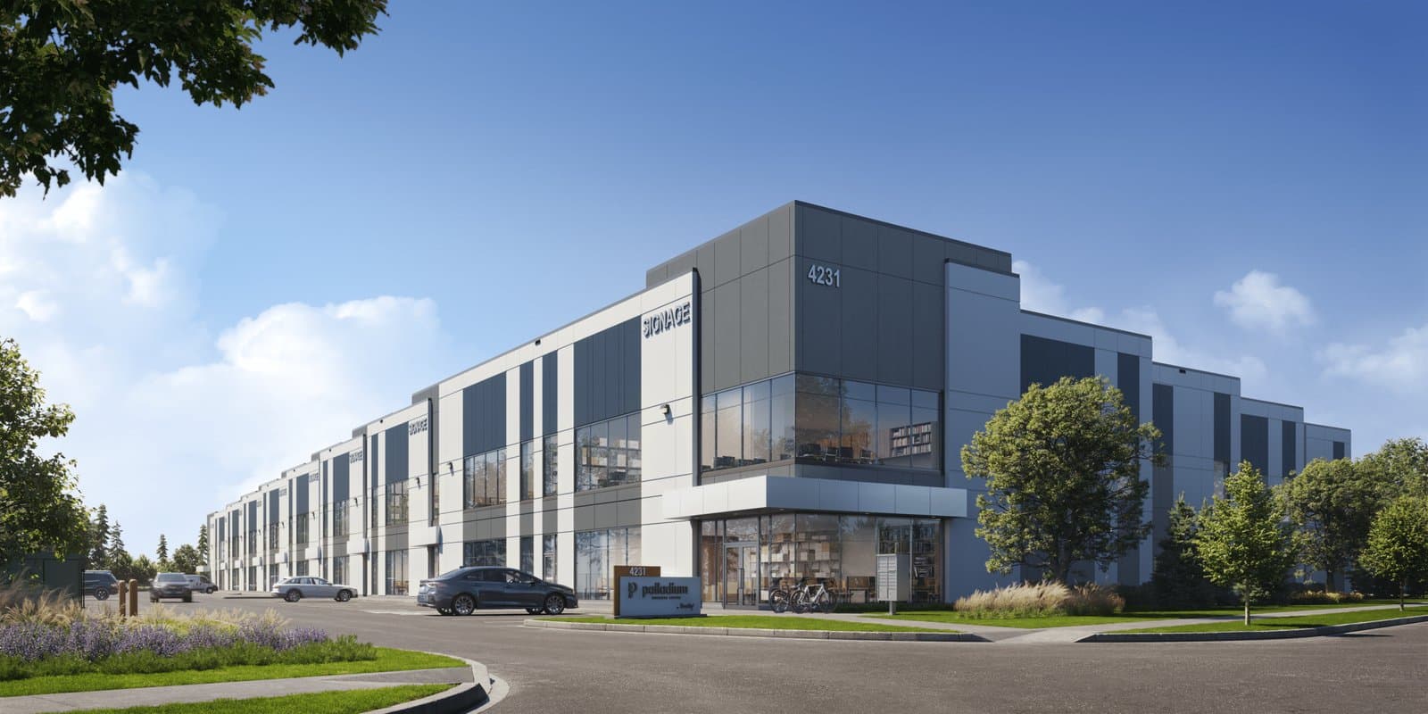 Palladium Business Centre - industrial condo development in Burlington, Ontario